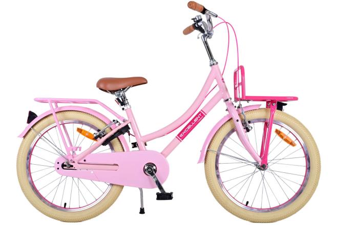 Volare Volare Kinderfahrrad Mädchen 20 Zoll Rosa Zwei Handbremsen