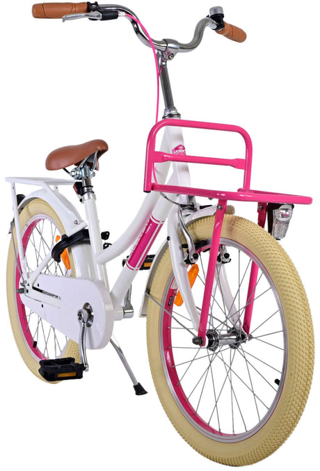 Volare ausgezeichnetes Kinderfahrrad – Mädchen – 20 Zoll – Weiß