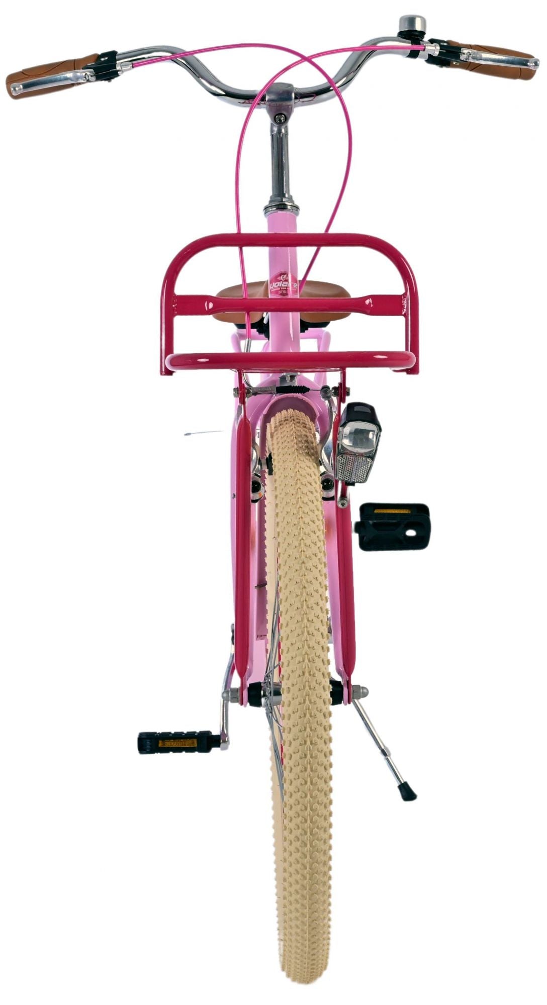 Volare Volare Kinderfahrrad Mädchen 24 Zoll PinkZwei Handbremsen