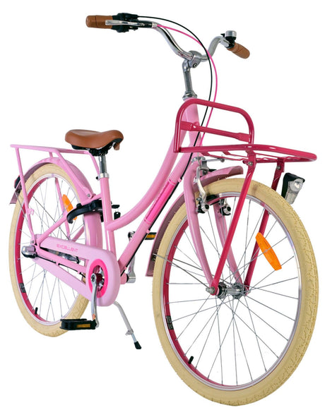 Volare Exzellente Kinderfahrrad - Mädchen - 24 Zoll - Pink - 3 Zahnräder