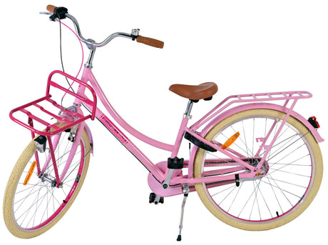 Volare Exzellente Kinderfahrrad - Mädchen - 24 Zoll - Pink - 3 Zahnräder