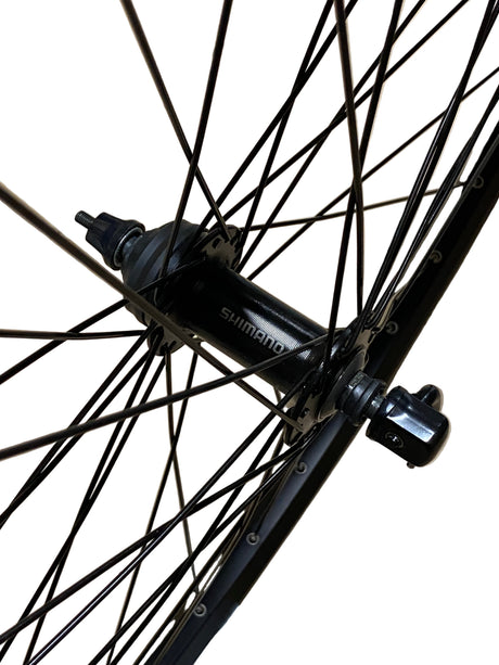 Shimano Vorderrad 28 Taurus 21-622 Hub QR Schwarz