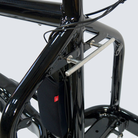Fahrer Fahrradtaschenhalter Bullitt Bar Silber