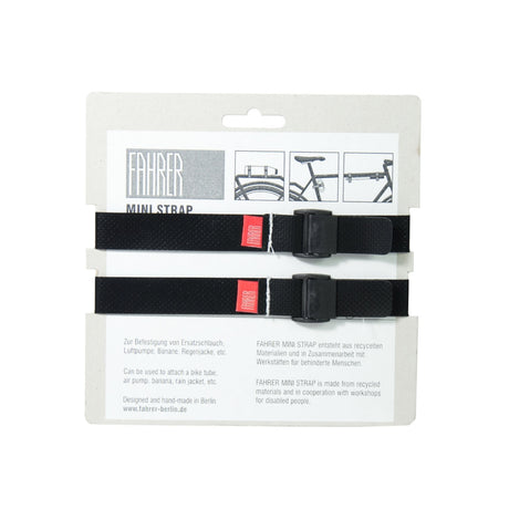 Fahrer Cargo Mini Gurt m 35x2cm schwarz (2 Stück)
