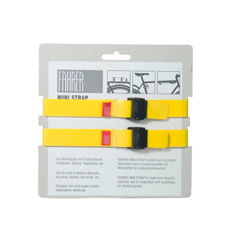 Fahrer Cargo Mini Gurt m 35x2cm gelb (2 Stück)