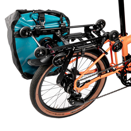 Fahrer-Erweiterungsgepäckträger, Top-Träger, Brompton, Fahrer-Paar-Gepäckträger, Top-Träger, Brompton