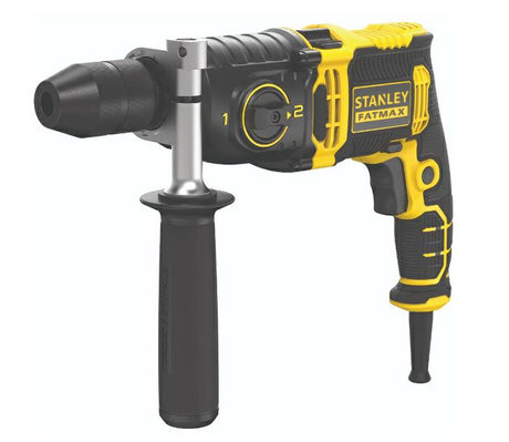 Stanley Fatmax 850 W Schlagbohrmaschine mit 2 Geschwindigkeiten im Koffer fmeh850k-qs