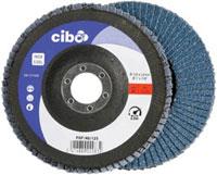 Cibo Fächerschleifscheibe 125mm blau 40 Flachstahl | 10 Stück