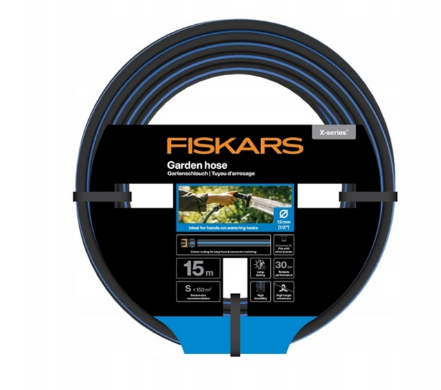 Fiskars x-serie tuinslang 1 2” 15m 1027104