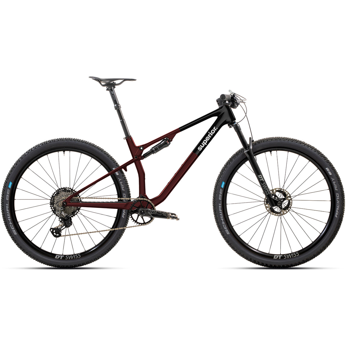 Superior MTB Fully XF 9,5 Team 29x17,5 (m) GLS Red CRB. schwarz
