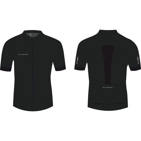 Hochwertiges MTB-Trikot in Tiefschwarz