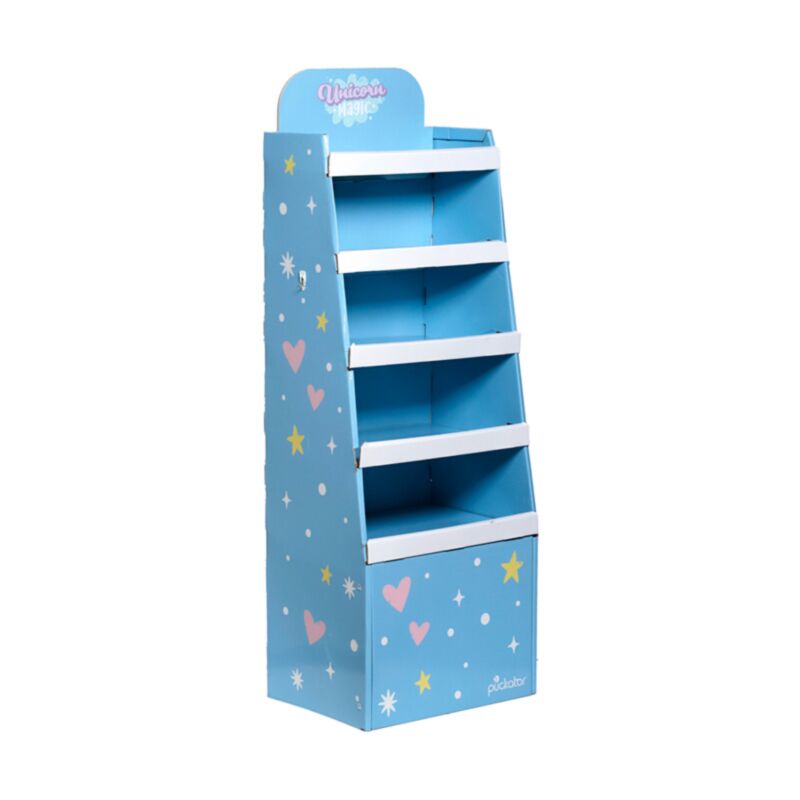 Unicorn Magic leeres FSDU-Display mit 5 Regalen