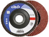Cibo Fächerschleifscheibe 125mm co 60 konisch oben | 10 Stück