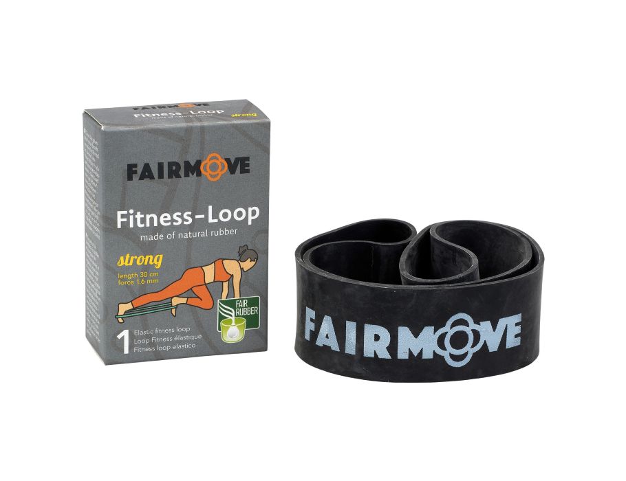 Fairzone Fitness-Loop – stark – schwarz
