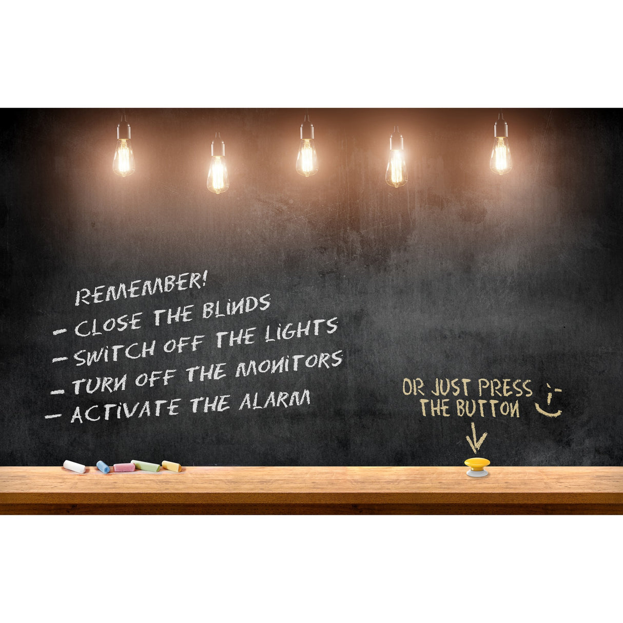 Fibaro -Fibaro der Knopf, gelb