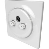 Fibaro Walli n TV-SAT-Outlet