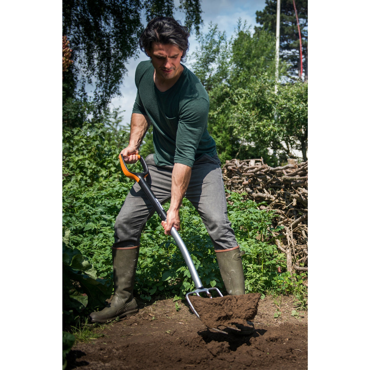 Fiskars Xact Gülle Fork
