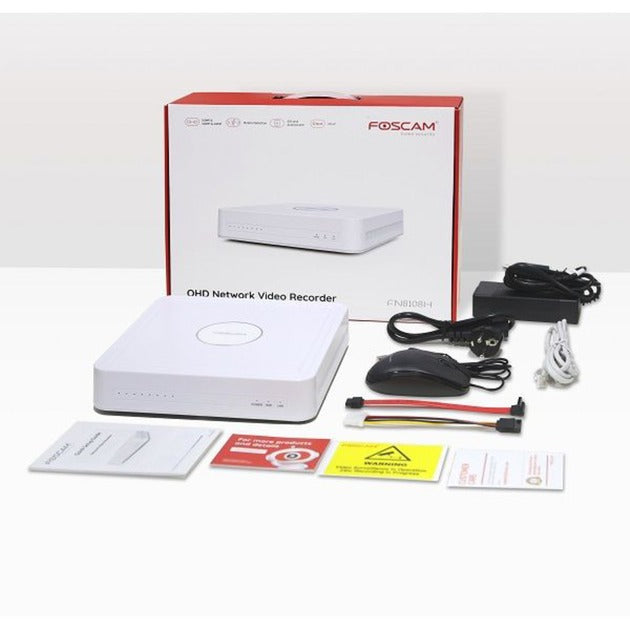 FOSCAM FN8108H, 8-Kanal 5MP-Netzwerk-Video-Rekorder