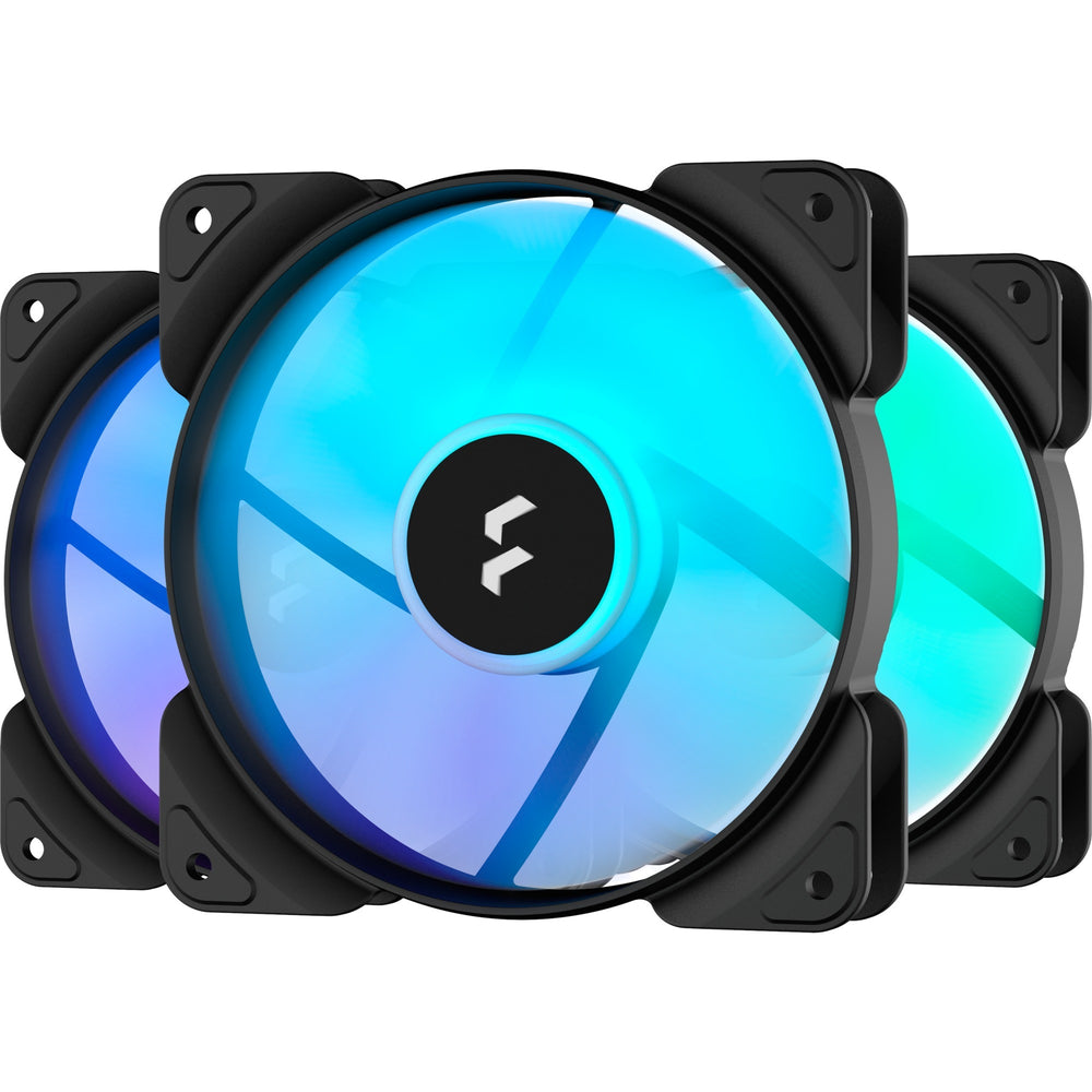 Fractal Design Aspekt 12 RGB PWM schwarzer Rahmen 3 Lüfterpaket