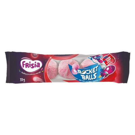 Frisia-Raketenbällchen saure Erdbeerbällchen (50x 5er-Pack)