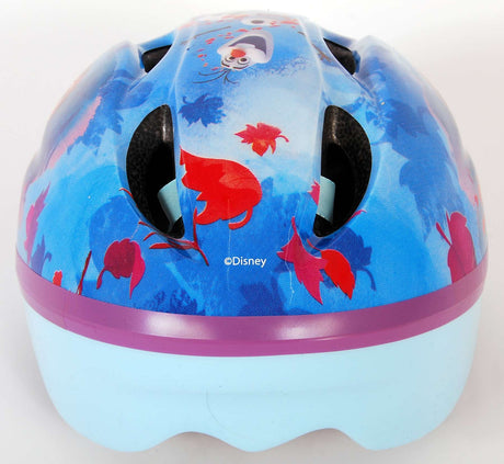 Disney Frozen Bicycle Skate Helm Blue Pink Größe 51-55 cm