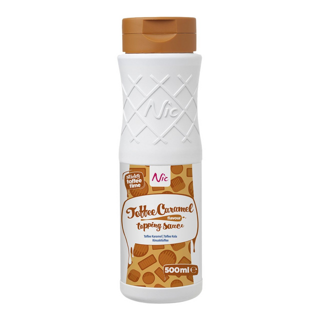 Nic Topping Toffee Karamell (500ml)