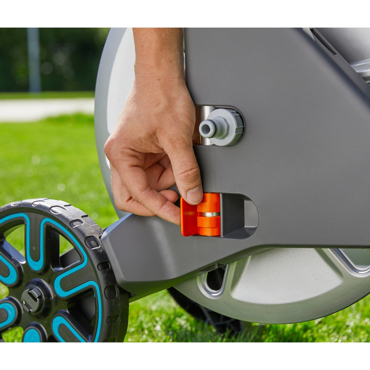 Gardena Gardena Snake Car Aquaroll m Metall
