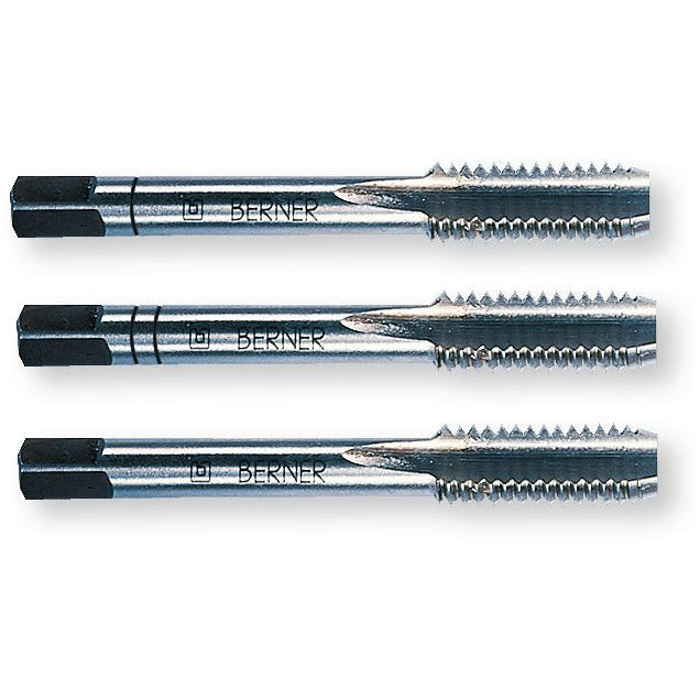 Berner 45780 Handgewindebohrer 3 Teile HSS M8