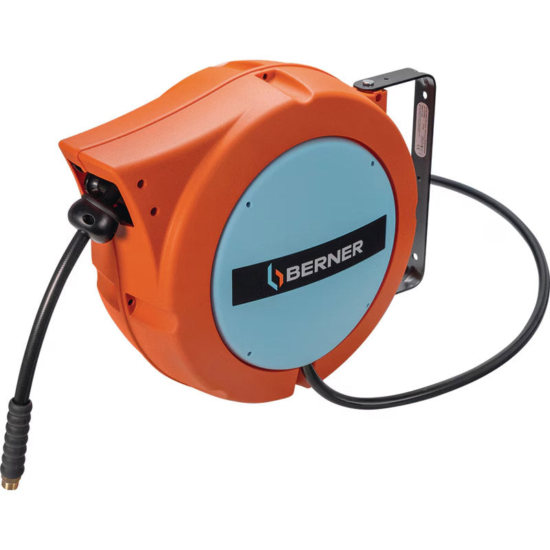 Berner Luftrolle 15bar 10m ø8mm selbsteinziehend orange