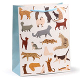 Feline feine Katzen - Geschenktüte groß