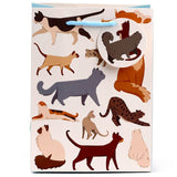 Feline feine Katzen - Geschenktüte mittel