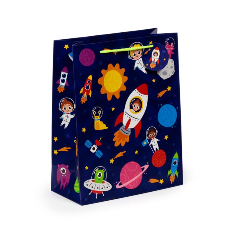 Astronauten-Geschenktüte groß