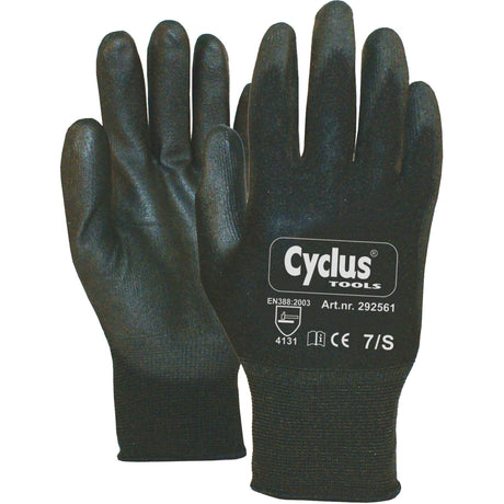 Cycplus Work Handschuh Nylon S 7 L+R Red Collar Cycle 292561