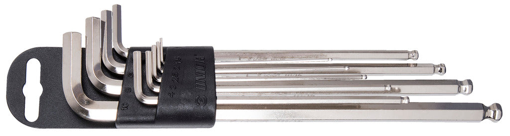 Unior Tools Kugelkopf-Inbusschlüsselsatz 220 3slph-us lang 9-tlg.