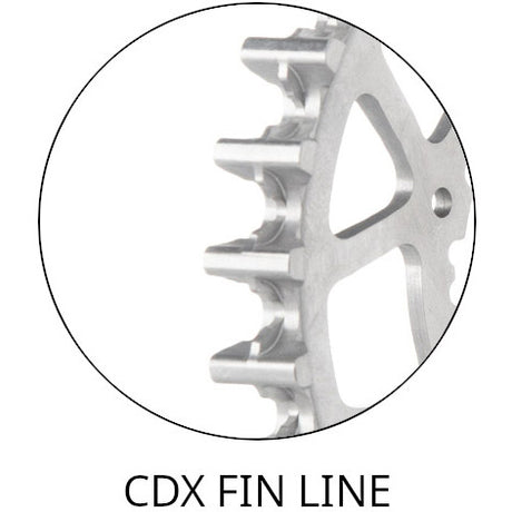 Vorderes Kettenrad Gates CDX Fin Line 39t - Ritzel