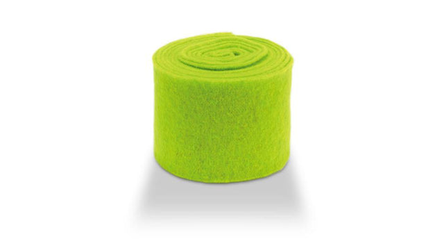 Wool felt vilt unicolor 15 cm heldergroen 5mtr