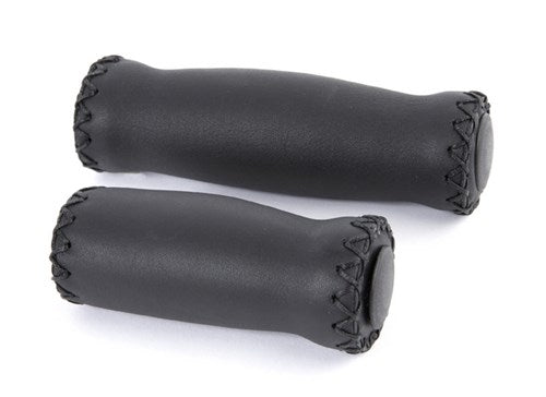 Velo -Griff Leder 92 127 mm schwarz (Paar)