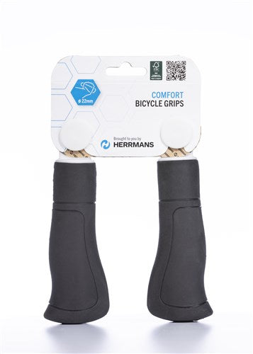 Herrmans Ergo 84b schwarz 120 mm - Fahrradgriff