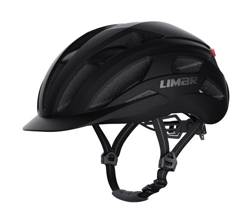 Limar Helm Torino M 53-57 mattschwarz mit LED