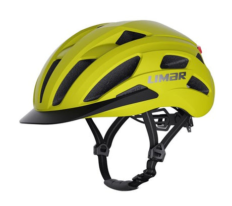 Limar Helm Action Urban L 57-61 mattgelb mit LED
