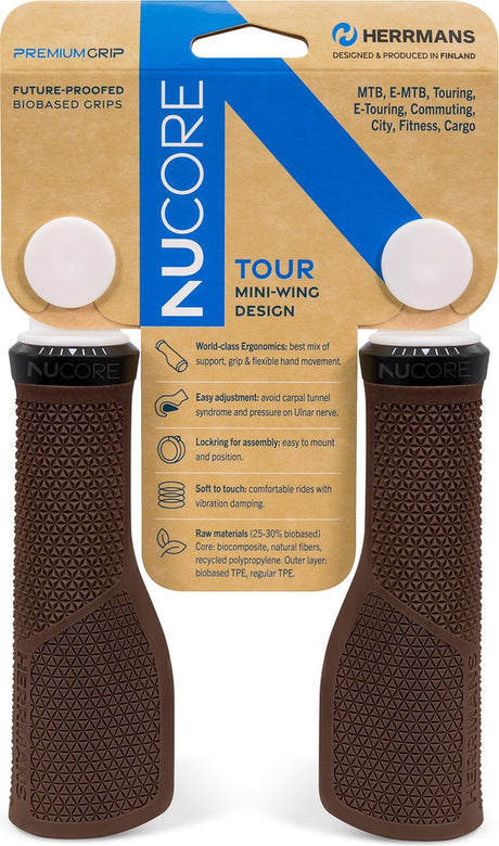 Sturmeyarcher Herrmans Handle Set Nucore Tour Peak 130 130 mm braun