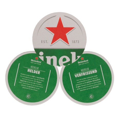 Heineken viltjes (4×100 stuks)