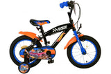 Heiße Räder Kinderfahrrad - Jungen - 14 Zoll - Schwarz - Zwei Handbremsen