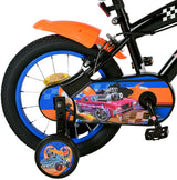 Heiße Räder Kinderfahrrad - Jungen - 14 Zoll - Schwarz - Zwei Handbremsen