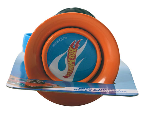 Volare Hot Wheels Fahrradhupe – Jungen – Orange Schwarz