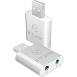 Icy Box IB-AC527 USB an Audio- und Mikrofonadapter