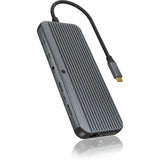 Icy Box IB-DK4060-CPD 9 in 1 Mobile Docking Station mit TR