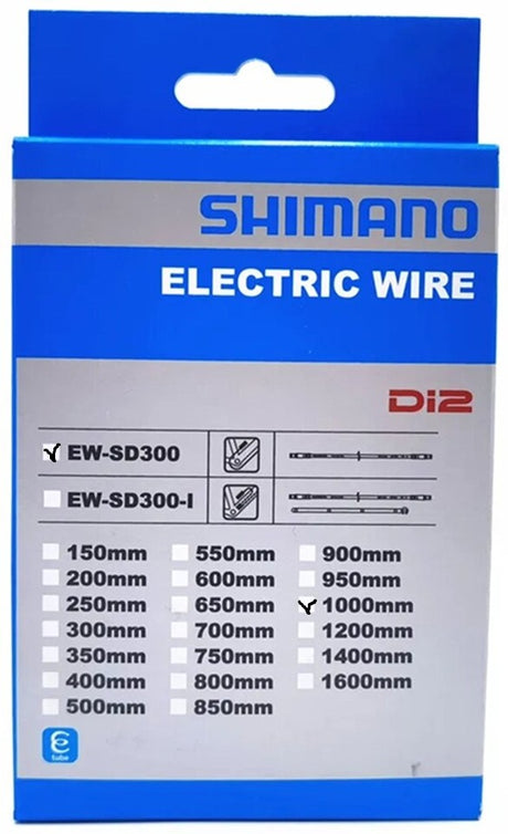 Shimano Elektrokabel EW-SD300 1000 mm schwarz