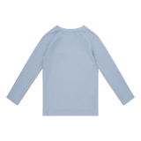 Reine Töne | Hellblaues UV-Badeshirt mit langen Ärmeln