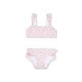 Leopard | altrosa Mädchen UV-Bikini